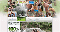 Desktop Screenshot of latinosfun.com